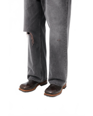 Engine Boot - Our Legacy - Deep Americano Leather