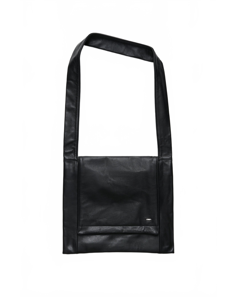 Slim Bag - Our Legacy - Malleable Black Bull Hide Slim Bag - Our Legacy - Malleable Black Bull Hide