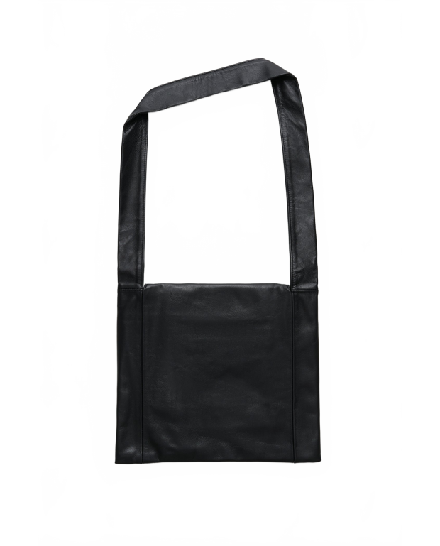 Slim Bag - Our Legacy - Malleable Black Bull Hide Slim Bag - Our Legacy - Malleable Black Bull Hide
