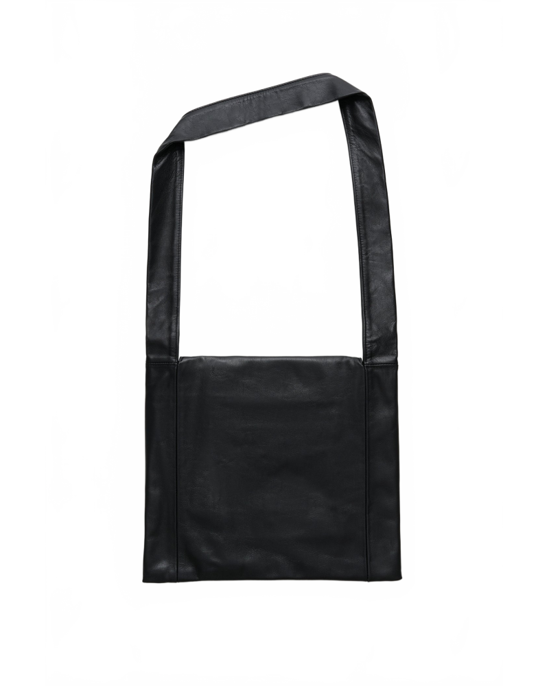 Slim Bag - Our Legacy - Malleable Black Bull Hide Slim Bag - Our Legacy - Malleable Black Bull Hide