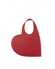 Heart Tote Bag - Coperni - Red