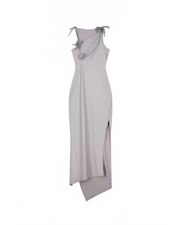 Flower Gown - Coperni - Grey Petra Flower Gown - Coperni - Grey Petra