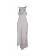 Flower Gown - Coperni - Grey Petra Flower Gown - Coperni - Grey Petra