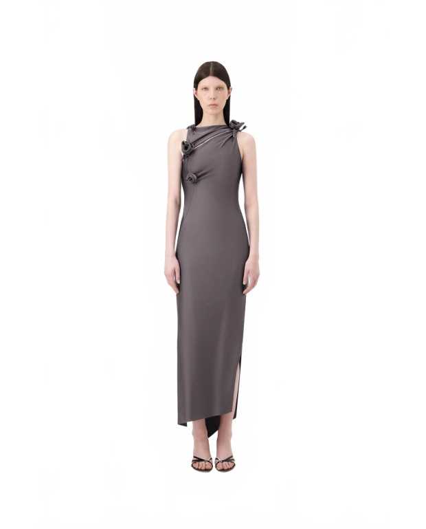 Flower Gown - Coperni - Grey Petra Flower Gown - Coperni - Grey Petra