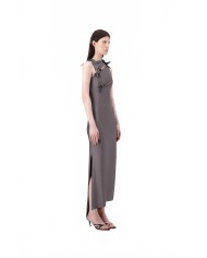 Flower Gown - Coperni - Grey Petra Flower Gown - Coperni - Grey Petra