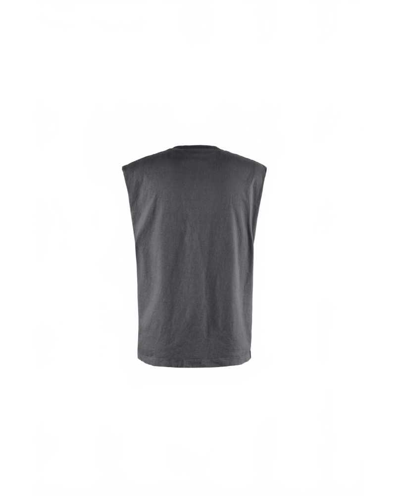 California Cotton Cut-off Tee - District Vision - Flower Power Black California Cotton Cut-off Tee - District Vision - Flower Power Black