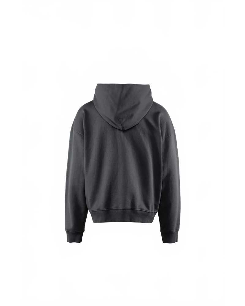 California Cotton Hoodie - District Vision - California Running Black California Cotton Hoodie - District Vision - California Running Black