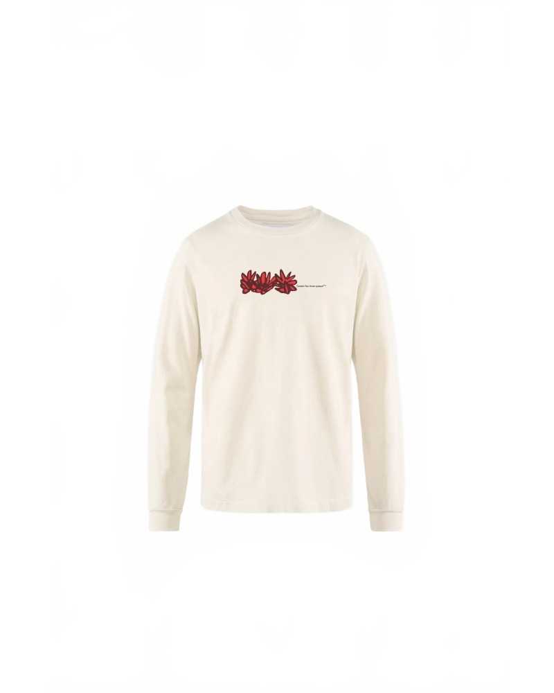 California Cotton Long Sleeve Tee - District Vision - Cfip Flowers California Cotton Long Sleeve Tee - District Vision - Cfip Flowers