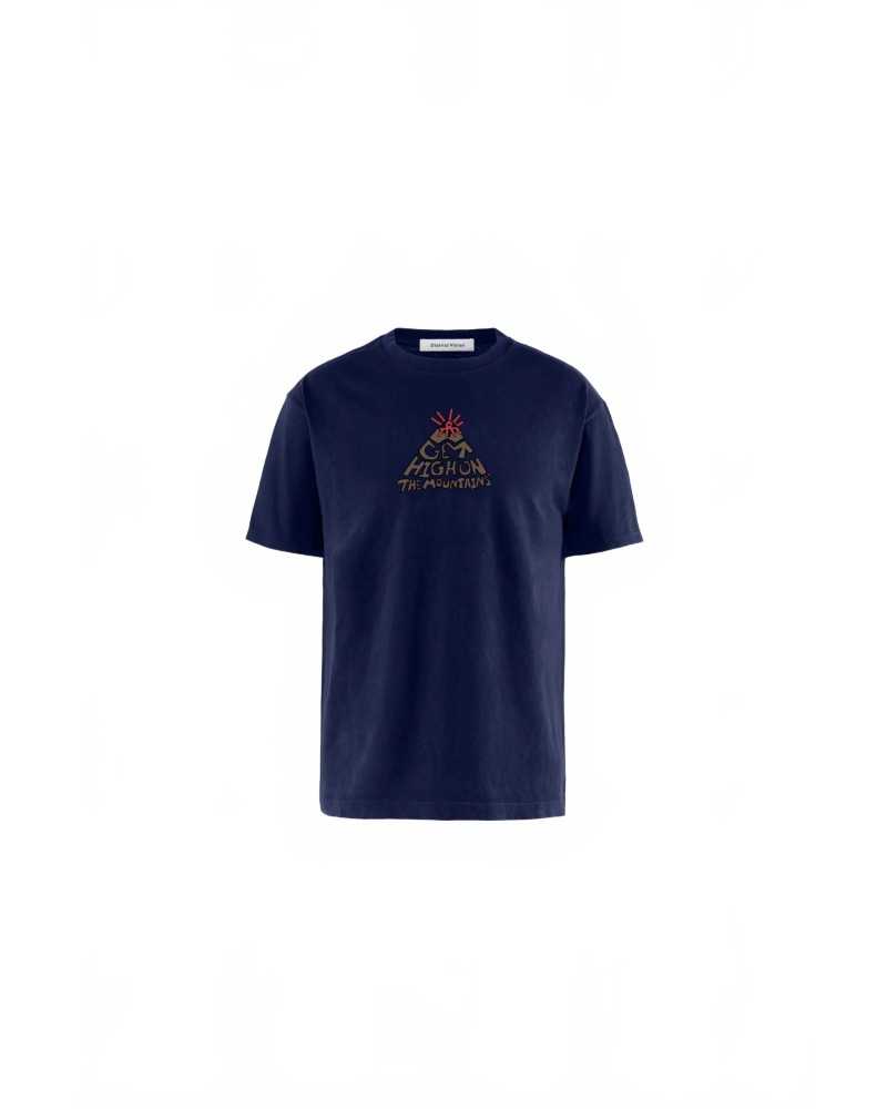 California Cotton Tee - District Vision - Mountains Vintage Navy California Cotton Tee - District Vision - Mountains Vintage Navy