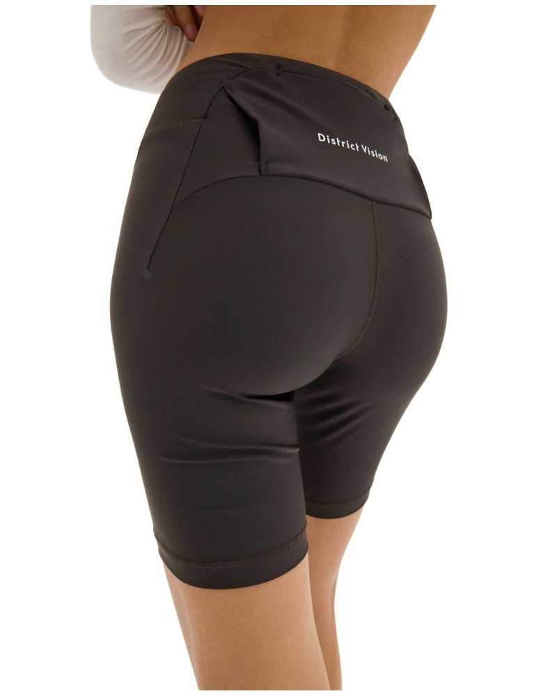7in Pocketed Half-tights - District Vision - Black 7in Pocketed Half-tights - District Vision - Black