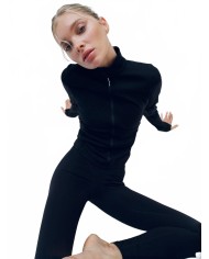 Studio Full Zip Midlayer - District Vision - Black