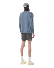 Auralite Long Tee - Satisfy - Pigment Slate Auralite Long Tee - Satisfy - Pigment Slate