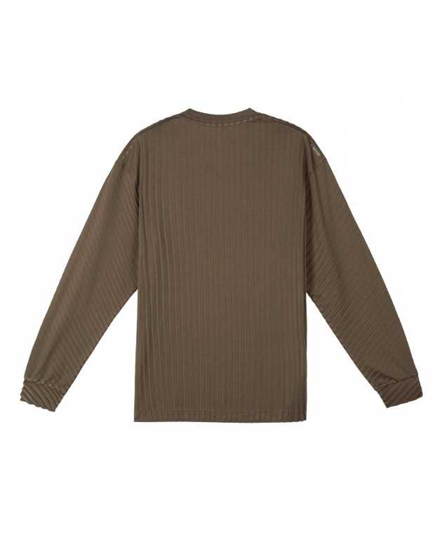 Auralite Pleated Long Tee - Satisfy - Olive Auralite Pleated Long Tee - Satisfy - Olive