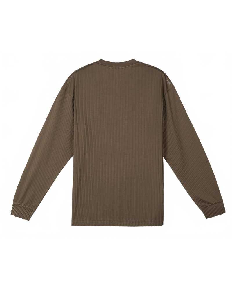 Auralite Pleated Long Tee - Satisfy - Olive Auralite Pleated Long Tee - Satisfy - Olive