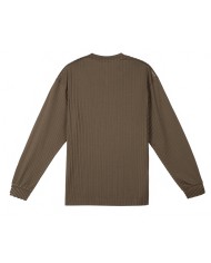 Auralite Pleated Long Tee - Satisfy - Olive Auralite Pleated Long Tee - Satisfy - Olive