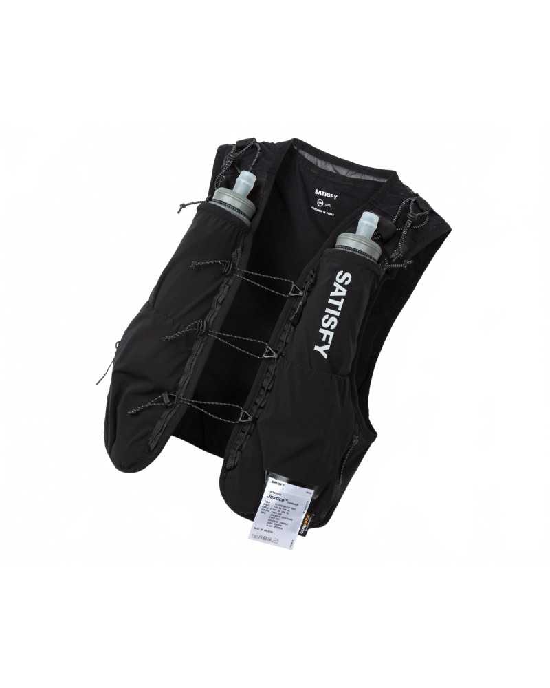 Justice Cordura Hydration Vest 5l - Satisfy - Black Justice Cordura Hydration Vest 5l - Satisfy - Black