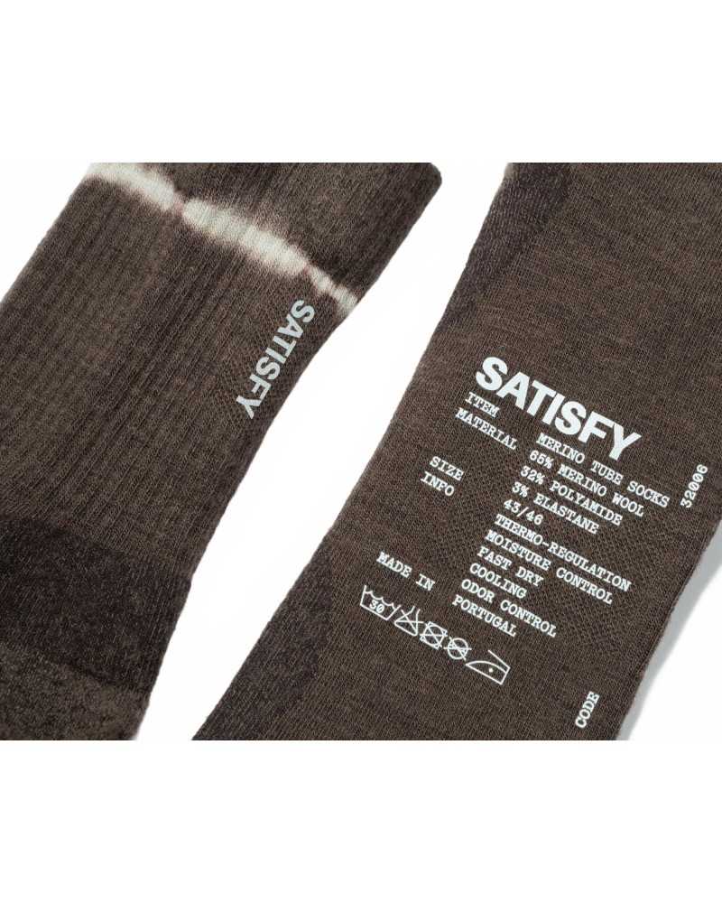 Merino Nylon Tube Socks - Satisfy - Tie Dye Falcon Merino Nylon Tube Socks - Satisfy - Tie Dye Falcon