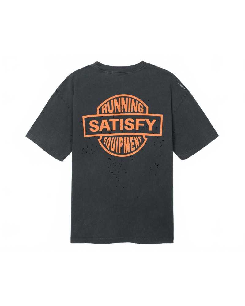 Mothtech T-shirt - Satisfy - Aged Black / Eagle Logo Mothtech T-shirt - Satisfy - Aged Black / Eagle Logo