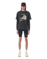 Mothtech T-shirt - Satisfy - Aged Black / Eagle Logo Mothtech T-shirt - Satisfy - Aged Black / Eagle Logo