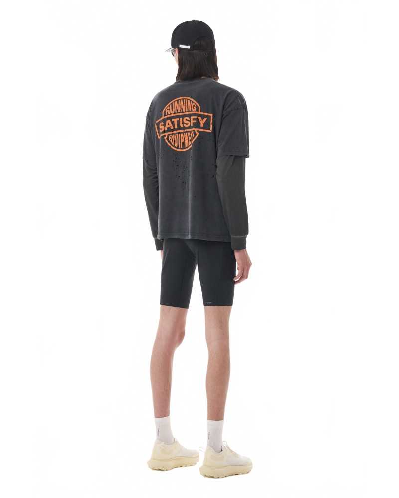 Mothtech T-shirt - Satisfy - Aged Black / Eagle Logo Mothtech T-shirt - Satisfy - Aged Black / Eagle Logo