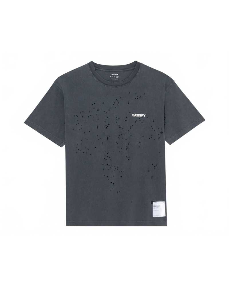 Mothtech T-shirt - Satisfy - Aged Black / Satisfy Logo Mothtech T-shirt - Satisfy - Aged Black / Satisfy Logo