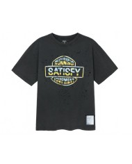 Mothtech T-shirt - Satisfy - Aged Black / Satisfy Color Logo Mothtech T-shirt - Satisfy - Aged Black / Satisfy Color Logo