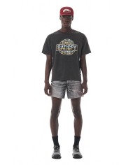 Mothtech T-shirt - Satisfy - Aged Black / Satisfy Color Logo Mothtech T-shirt - Satisfy - Aged Black / Satisfy Color Logo