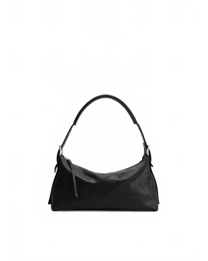 Belted Baguette Bag - Lemaire - Dark Chocolate Belted Baguette Bag - Lemaire - Dark Chocolate