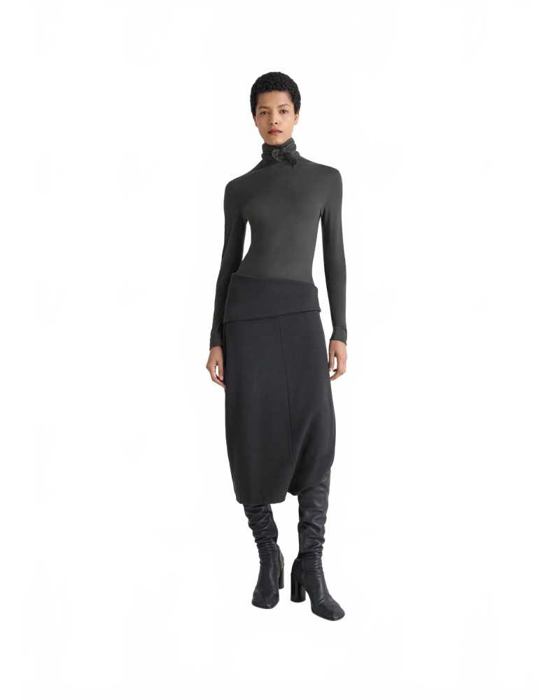 Foulard Top With Patchs - Lemaire - Coal