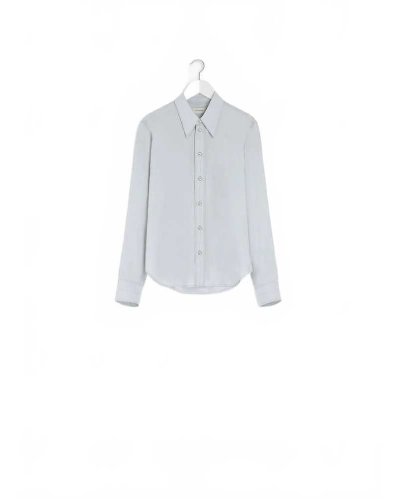 Pointed Collar Shirt - Lemaire - Mist Pointed Collar Shirt - Lemaire - Mist