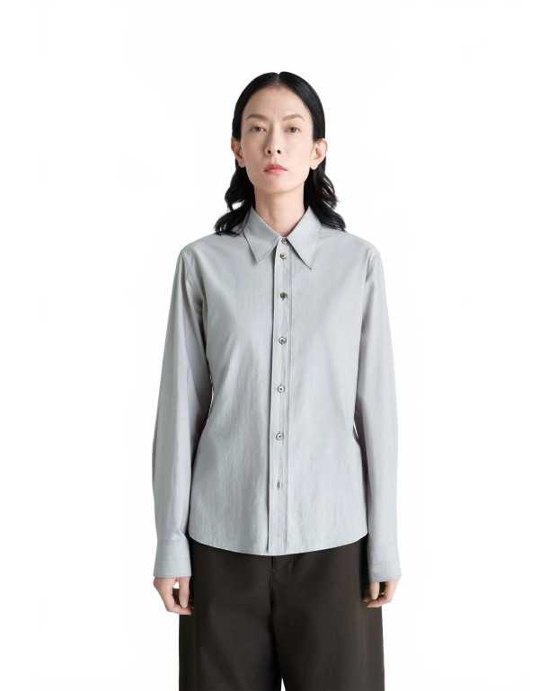 Pointed Collar Shirt - Lemaire - Mist Pointed Collar Shirt - Lemaire - Mist