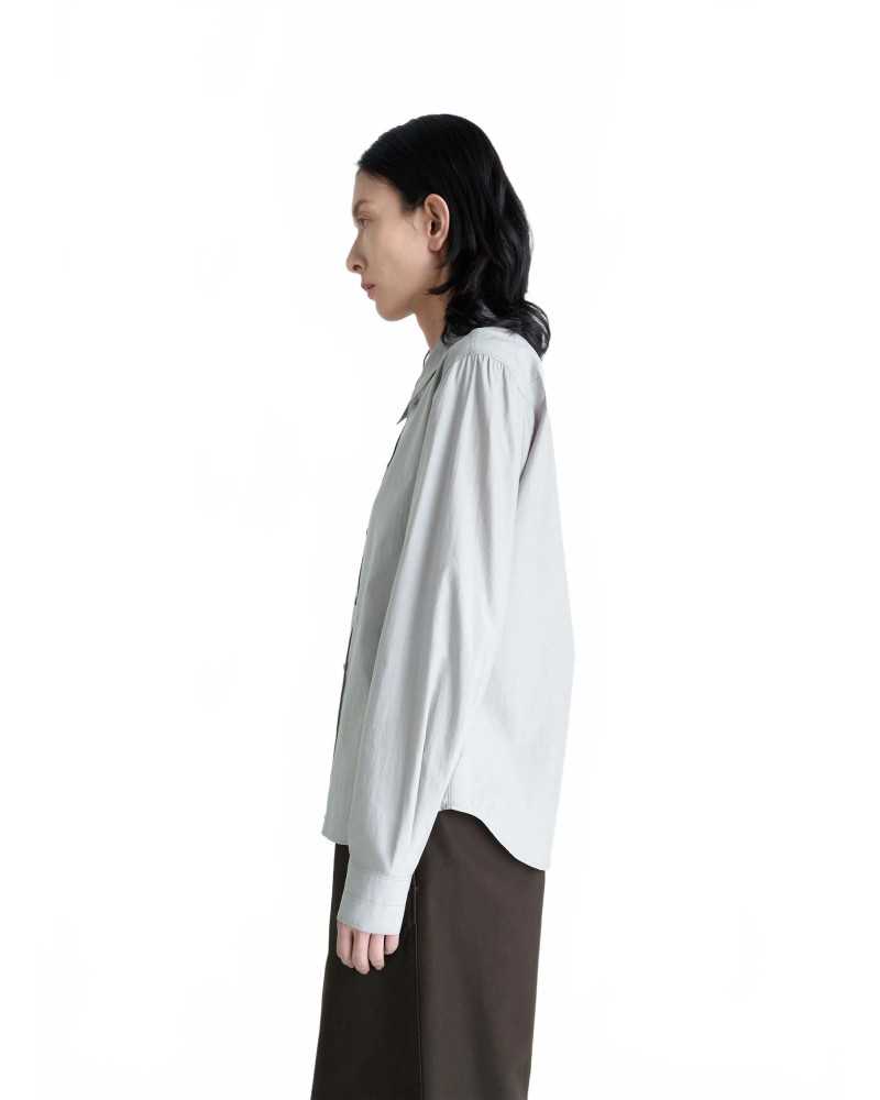 Pointed Collar Shirt - Lemaire - Mist Pointed Collar Shirt - Lemaire - Mist