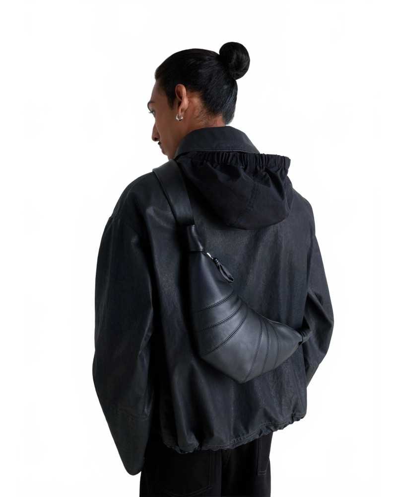 Small Croissant Bag - Lemaire - Black