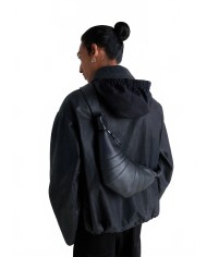 Small Croissant Bag - Lemaire - Black