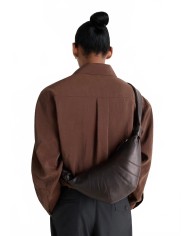 Petit Sac Croissant - Lemaire - Chocolat