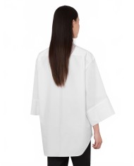 Chemise En Popeline De Coton - Moschino - White Chemise En Popeline De Coton - Moschino - White