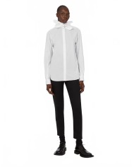 Jacquard Knotted Shirt - Moschino - White