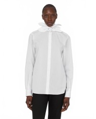 Jacquard Knotted Shirt - Moschino - White