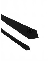 Pearl Heart Tie - Moschino - Black Pearl Heart Tie - Moschino - Black