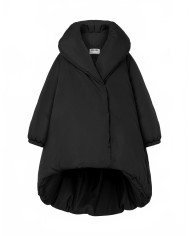 Oversize Down Jacket - Moschino - Black