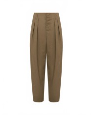 Pantalon Diagonal En Coton - Moschino - Green Pantalon Diagonal En Coton - Moschino - Green
