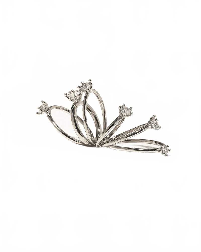 Diamanti Orbit Ring - Panconesi - Silver Diamanti Orbit Ring - Panconesi - Silver