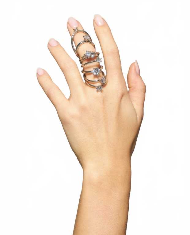 Diamanti Orbit Ring - Panconesi - Silver Diamanti Orbit Ring - Panconesi - Silver