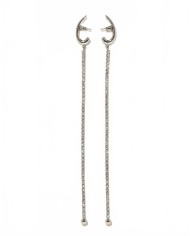 Diamanti Pendulum Earrings - Panconesi - Silver Diamanti Pendulum Earrings - Panconesi - Silver