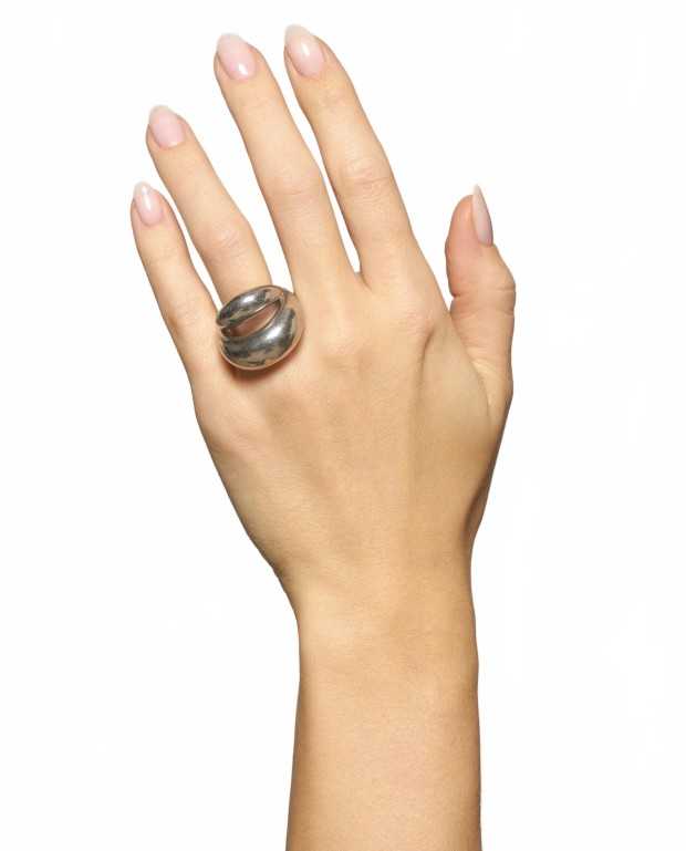 Double Blow Up Ring - Panconesi - Silver Double Blow Up Ring - Panconesi - Silver