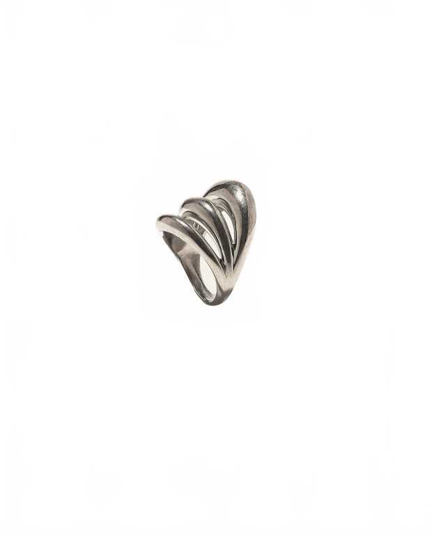 Triptych Blow Up Ring - Panconesi - Silver Triptych Blow Up Ring - Panconesi - Silver