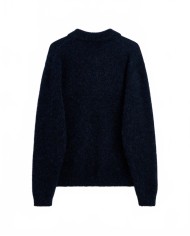 Mohair Polo - Sunflower - Navy Mohair Polo - Sunflower - Navy