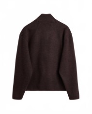 Wool Half Zip - Sunflower - Brown Wool Half Zip - Sunflower - Brown