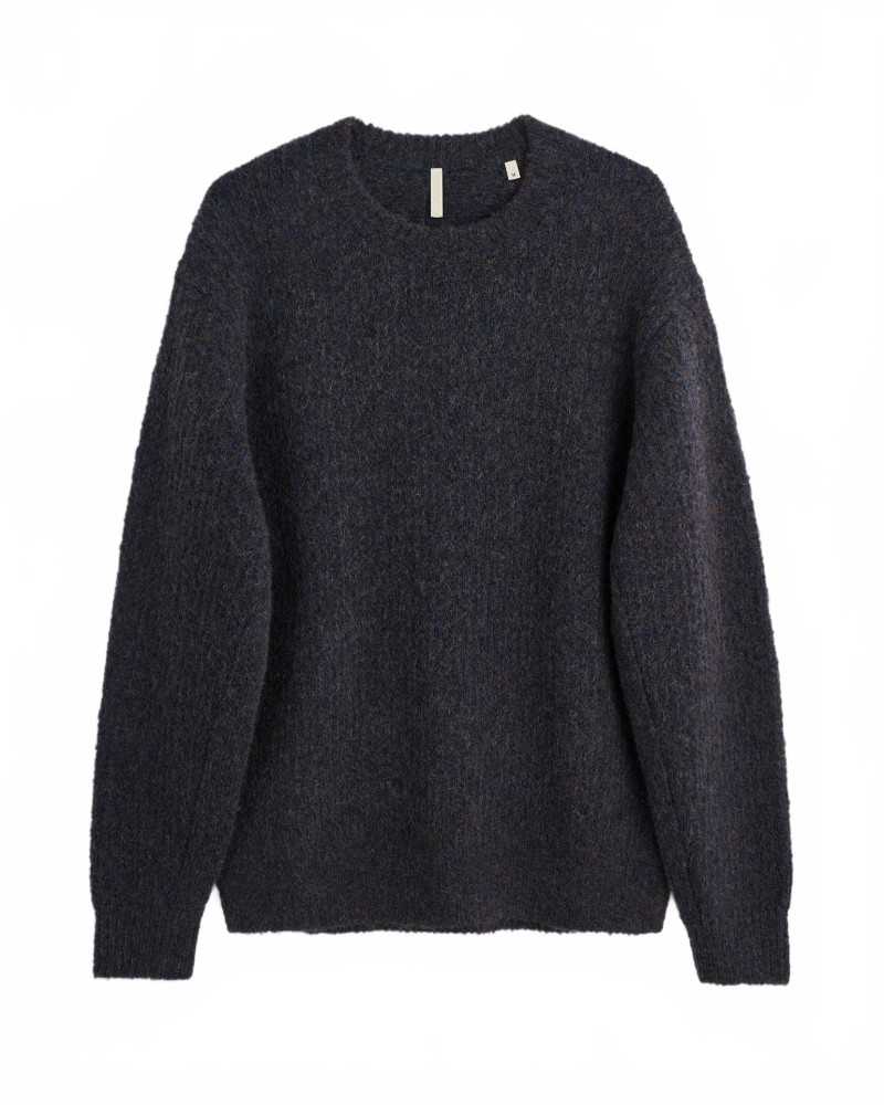 Yak Sweater - Sunflower - Dirty Navy Yak Sweater - Sunflower - Dirty Navy