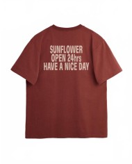 Easy Hours Tee - Sunflower - Fire Brick Easy Hours Tee - Sunflower - Fire Brick